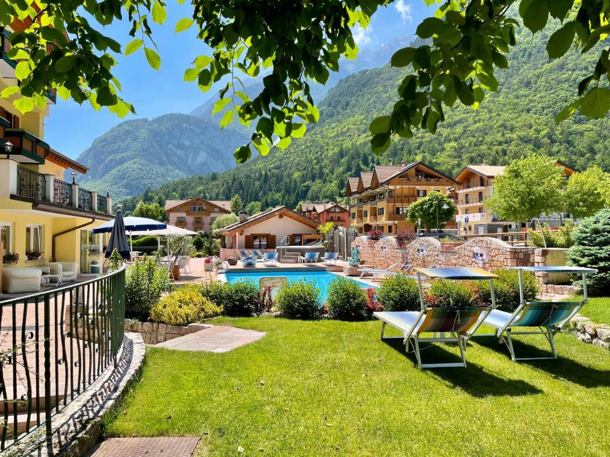 Hotel Alle Dolomiti Molveno Esterno foto