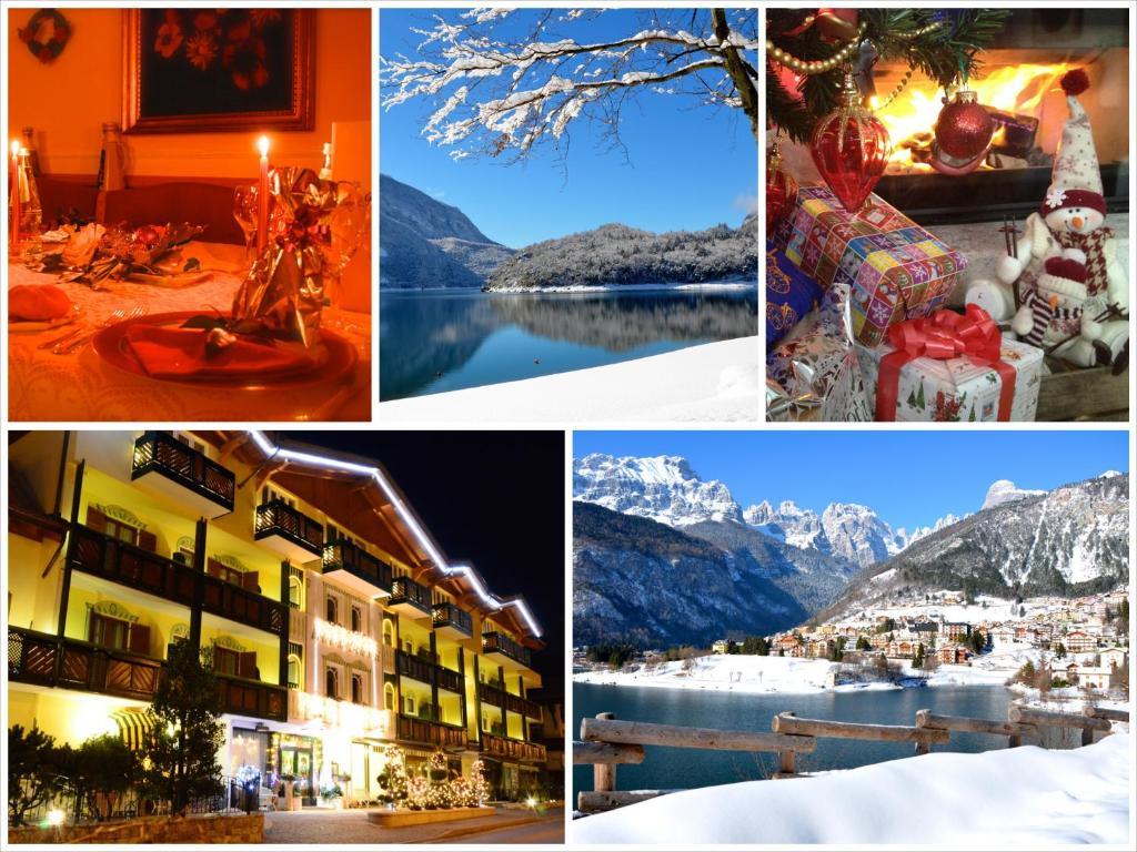 Hotel Alle Dolomiti Molveno Esterno foto